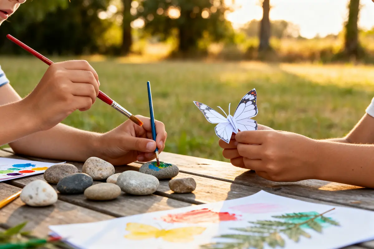 Activités manuelles été : 30 idées faciles pour enfants !