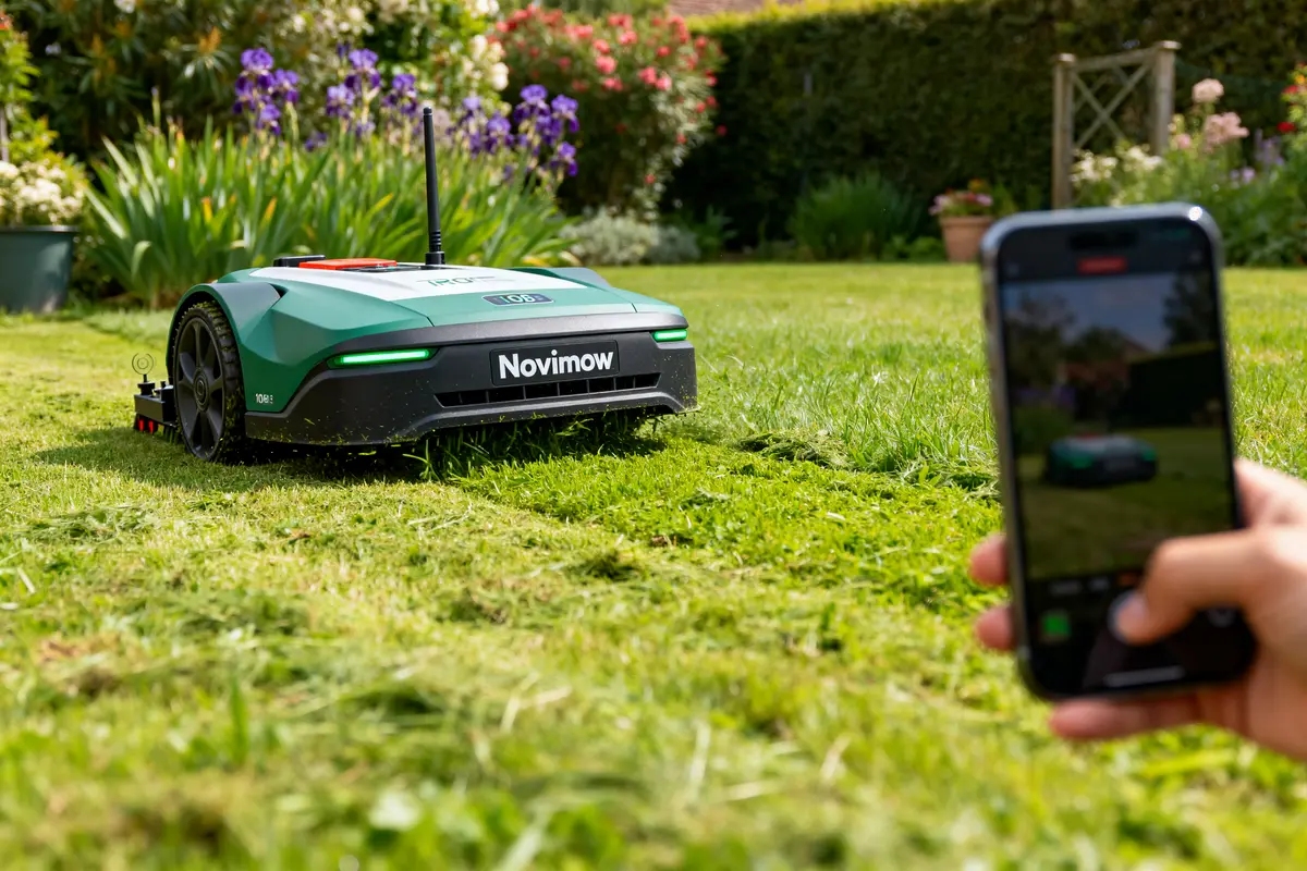 Navimow i108 : robot tondeuse Segway jusqu’à 800 m² testé !