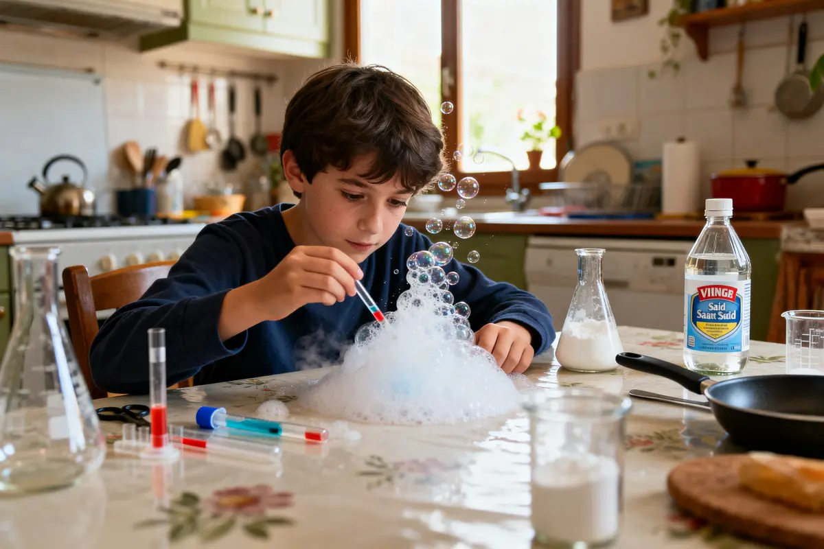 Expériences à faire à la maison : Top activités scientifiques faciles