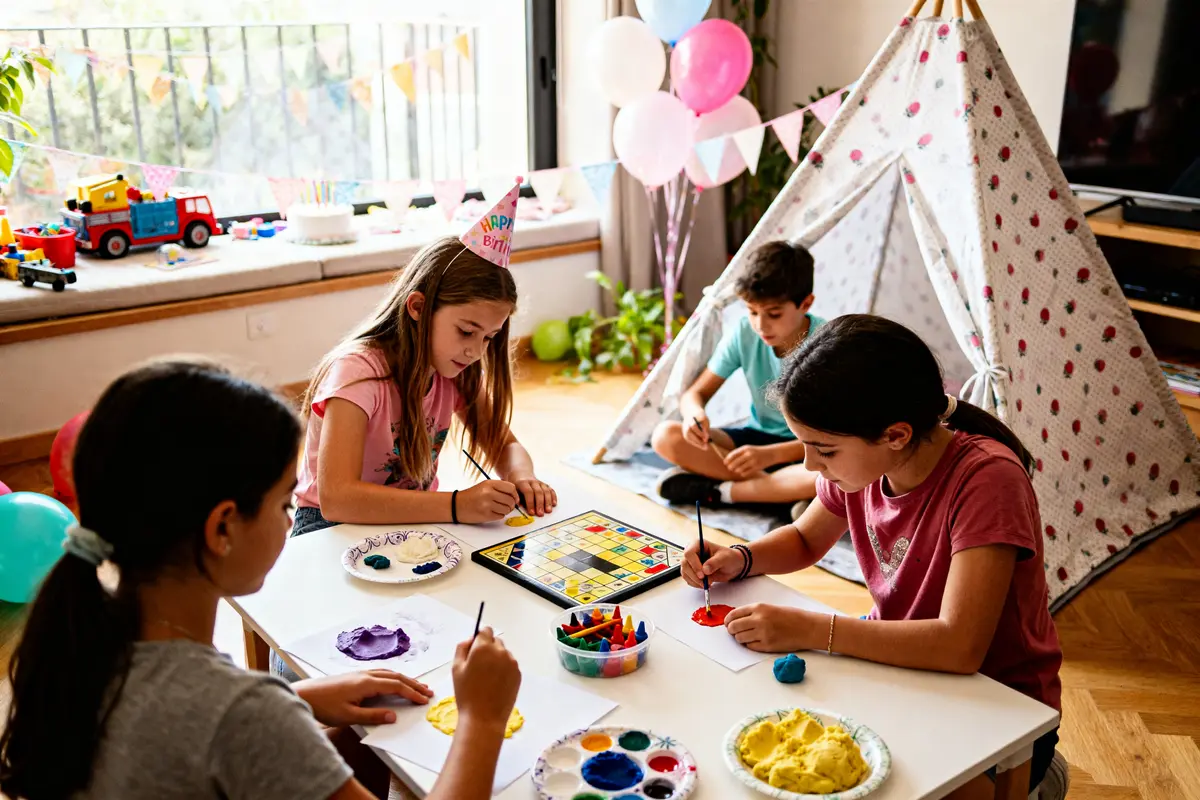 Idée anniversaire fille 10 ans à la maison : Top animations
